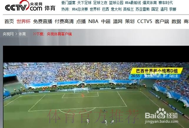 免费在线观看世界杯直播手机入口地址